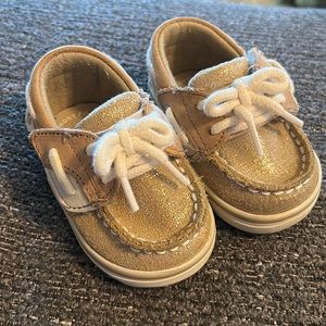 Infant Glitter Sperrys